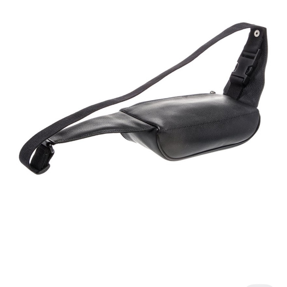 Longchamp Black Leather Belt Bag - Picture 4 of 8